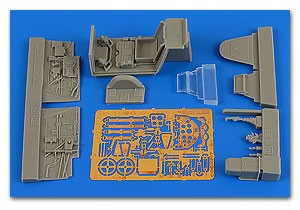 Aires 4685 1/48 Bf109G6 (Late) Cockpit Set For EDU (D)