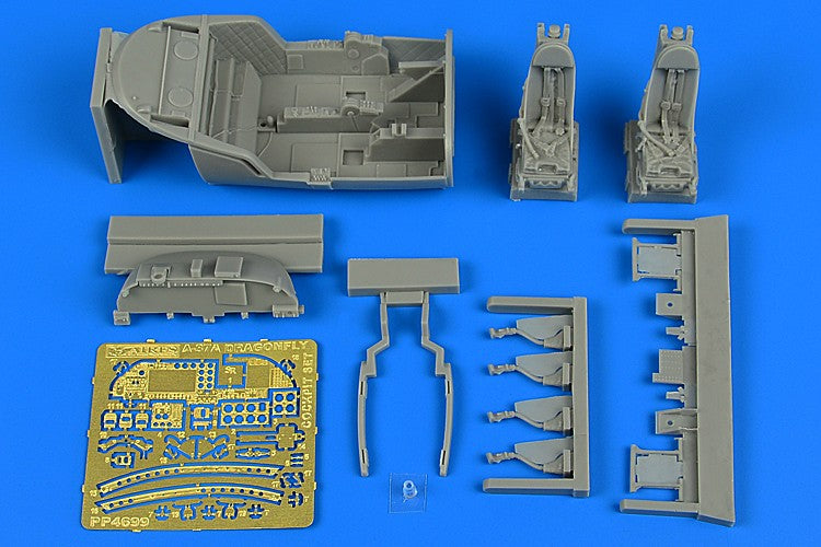 Aires 4699 1/48 A37A Dragonfly Cockpit Set For TSM