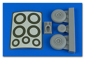 Aires 4789 1/48 Do217 Wheels & Paint Masks For ICM (D)