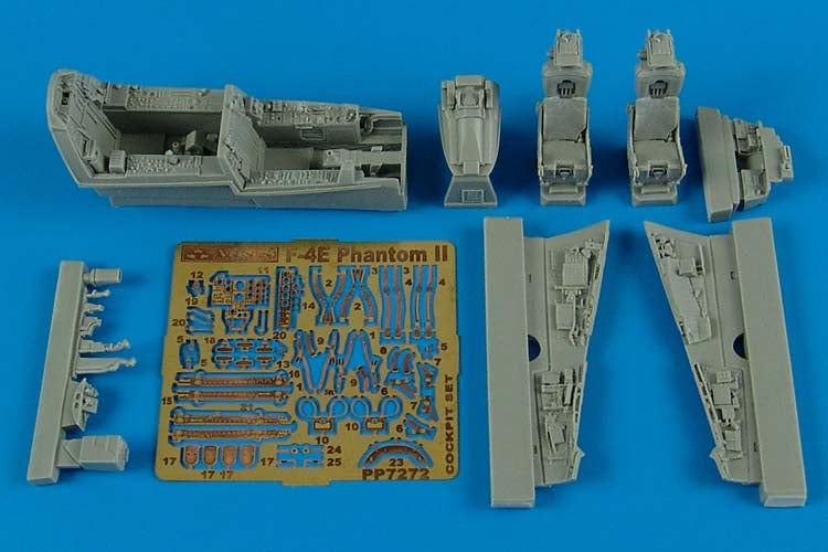 Aires 7272 1/72 F4E Cockpit Set For HSG