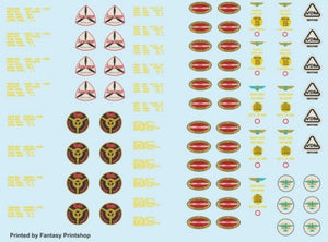 Airscale 2426 1/24 Propeller Logos & Specs (Decal) (D)