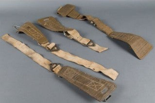 Airscale 2428 1/24 Luftwaffe Seatbelts (Laser Cut Paper & Photo-Etch) (D)