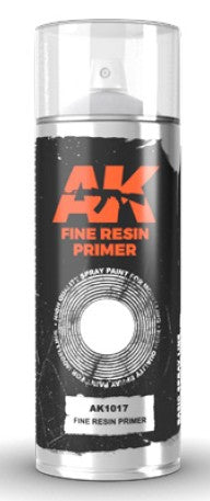 AK Interactive 1017 Fine Resin Lacquer Primer 150ml Spray