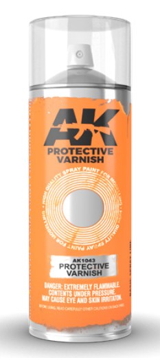 AK Interactive 1043 Protective Lacquer Varnish 200ml Spray