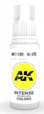 AK Interactive 11001 White Acrylic 3G Paint 17ml Bottle