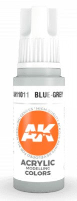AK Interactive 11011 Blue Grey 3G Acrylic Paint 17ml Bottle