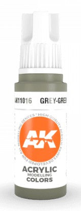 AK Interactive 11016 Grey Green 3G Acrylic Paint 17ml Bottle