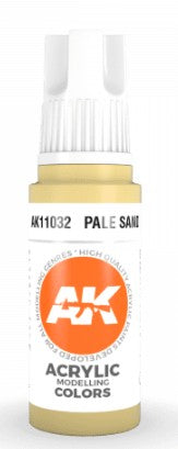 AK Interactive 11032 Pale Sand 3G Acrylic Paint 17ml Bottle