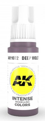 AK Interactive 11072 Deep Violet 3G Acrylic Paint 17ml Bottle
