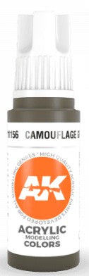 AK Interactive 11156 Camouflage Green 3G Acrylic Paint 17ml Bottle