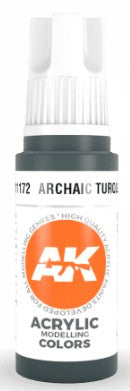 AK Interactive 11172 Archaic Turquoise 3G Acrylic Paint 17ml Bottle