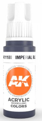 AK Interactive 11180 Imperial Blue 3G Acrylic Paint 17ml Bottle