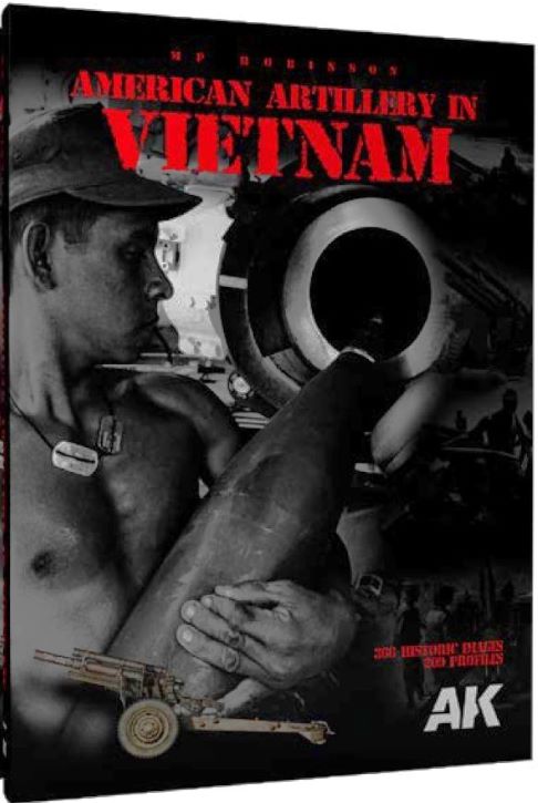 AK Interactive 130007 American Artillery in Vietnam Book (Hardcover)