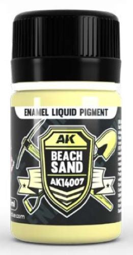 AK Interactive 14007 Beach Sand Liquid Pigment Enamel 35ml Bottle