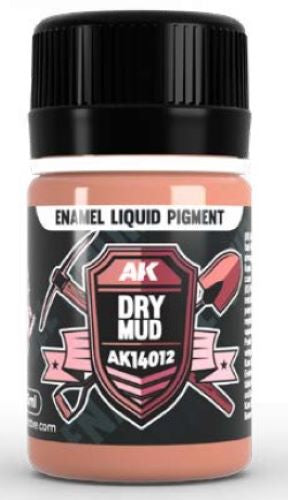 AK Interactive 14012 Dry Mud Liquid Pigment Enamel 35ml Bottle