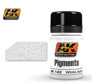 AK Interactive 142 White Ashes Dry Pigment 35ml Bottle