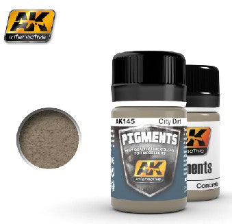 AK Interactive 145 City Dirt Dry Pigment 35ml Bottle