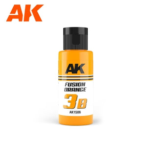 AK Interactive 1506 Dual Exo: 3B Fusion Orange Acrylic Paint 60ml Bottle