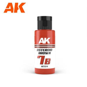 AK Interactive 1514 Dual Exo: 7B Asteroid Brown Acrylic Paint 60ml Bottle