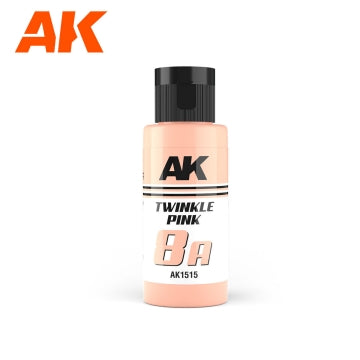 AK Interactive 1515 Dual Exo: 8A Twinkle Pink Acrylic Paint 60ml Bottle