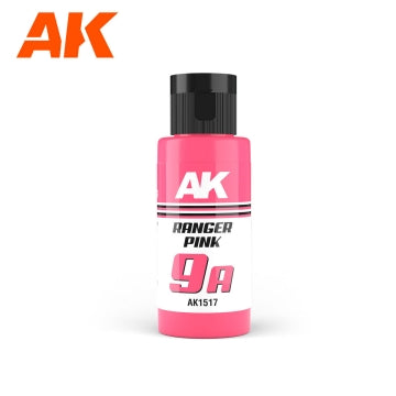 AK Interactive 1517 Dual Exo: 9A Ranger Pink Acrylic Paint 60ml Bottle