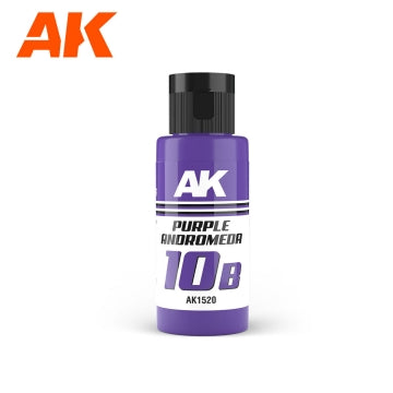 AK Interactive 1520 Dual Exo: 10B Purple Andromeda Acrylic Paint 60ml Bottle