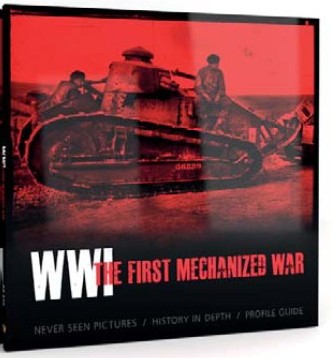 AK Interactive 273 WWI The First Mechanized War Profile Guide Book (D)