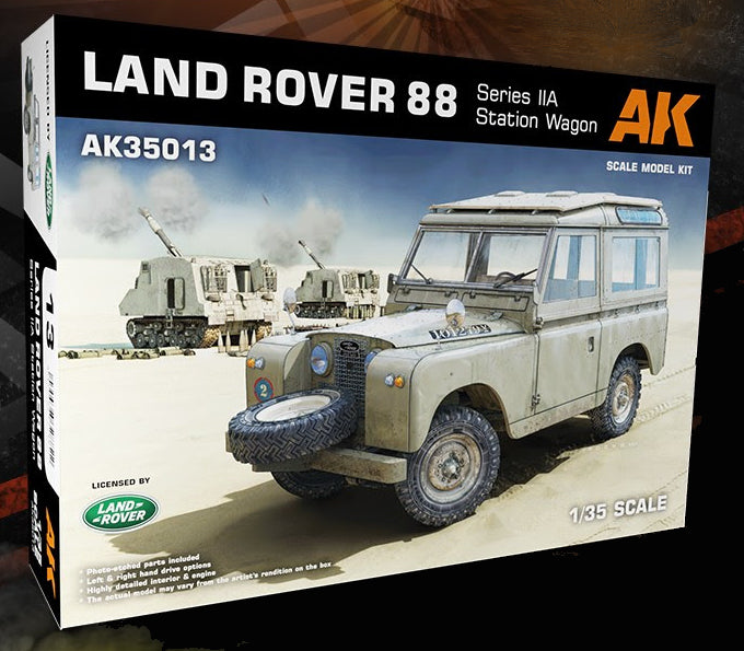 AK Interactive 35013 1/35 Land Rover 88 Series IIA Station Wagon (Plastic Kit)