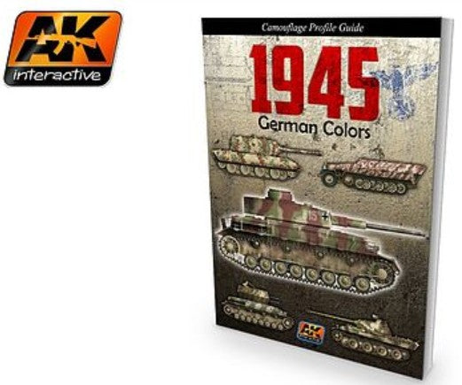 AK Interactive 403 1945 German Colors Camouflage Profile Guide Book