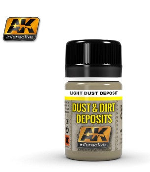 AK Interactive 4062 Dust & Deposit Light Dust Enamel Paint 35ml Bottle