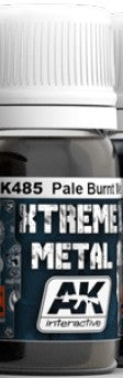 AK Interactive 485 Xtreme Metal: Pale Burnt Metal Metallic Paint 30ml Bottle