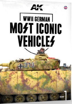 AK Interactive 514 WWII German Most Iconic SS Vehicles Vol. 1 Book