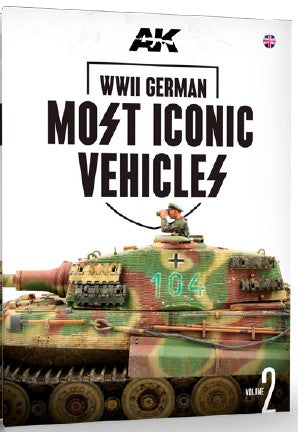 AK Interactive 516 WWII German Most Iconic SS Vehicles Vol. 2 Book