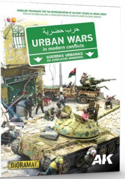 AK Interactive 548 Urban Wars in Modern Conflicts Diorama Modeling Techniques Book (Semi-Hardcover)