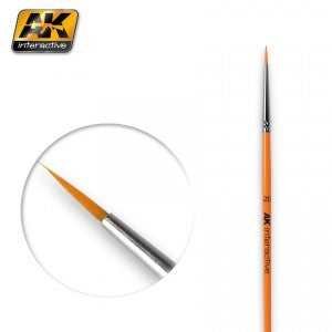 AK Interactive 602 2/0 Size Synthetic Round Brush