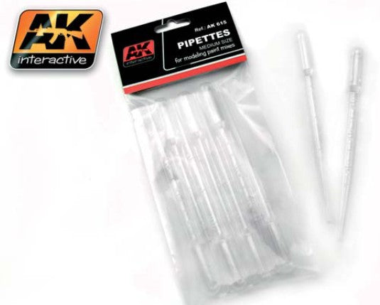 AK Interactive 615 Medium Pipettes (7)