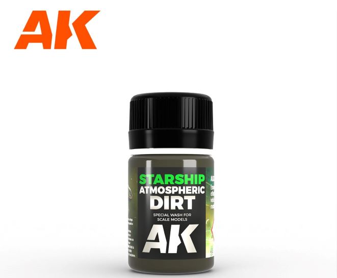 AK Interactive 638 Starship Atmospheric Dirt Enamel Paint 35ml Bottle