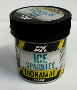 AK Interactive 8037 Diorama Series: Ice Sparkles Acrylic 100ml Bottle