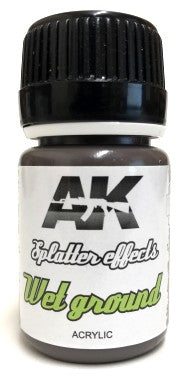 AK Interactive 8087 Splatter Effects Wet Ground Acrylic 35ml Bottle (D)