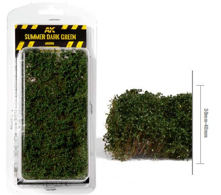 AK Interactive 8168 Diorama Series: Summer Dark Green Shrubs