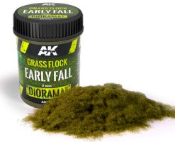 AK Interactive 8221 Diorama Series: Grass Flock Early Fall 250ml Bottle