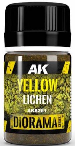 AK Interactive 8261 Diorama Series: Yellow Lichen 35ml Bottle