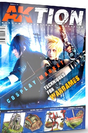 AK Interactive AK2 Aktion Wargame Magazine Issue 2: Techniques for Wargames