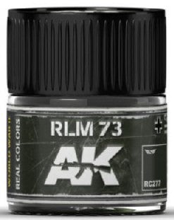 AK Interactive RC277 Real Colors: RLM73 Green Acrylic Lacquer Paint 10ml Bottle