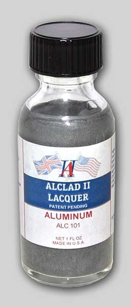 Alclad II 101 1oz. Bottle Aluminum Lacquer