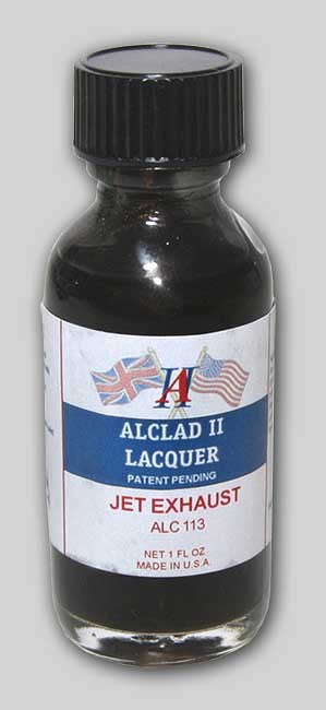 Alclad II 113 1oz. Bottle Jet Exhaust Lacquer