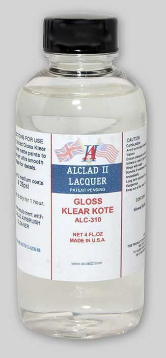 Alclad II 310 4oz. Bottle Gloss Clear Coat