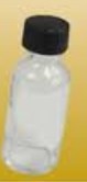 Alclad II 9012 1oz. Empty Glass Mixing Bottles w/Lids (12/Bx)