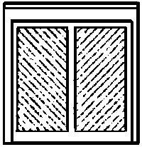 Alexander Scale 2499 N Scale Doors -- Freight pkg(4)