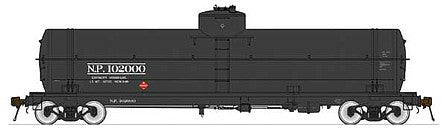 American Limited 1863 HO Scale GATC Welded Tank Car - Ready to Run -- Northern Pacific 102015 (As-Delivered, black)